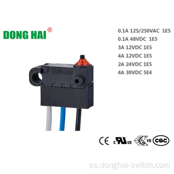 Micro interruptor sellado para electrodomésticos